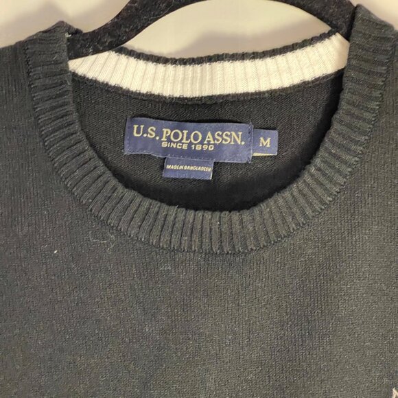 U.S. Polo Assn. Mens Crewneck Sweater - Picture 4 of 8